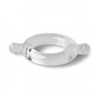 Cock Ring Stretchy, CLEAR